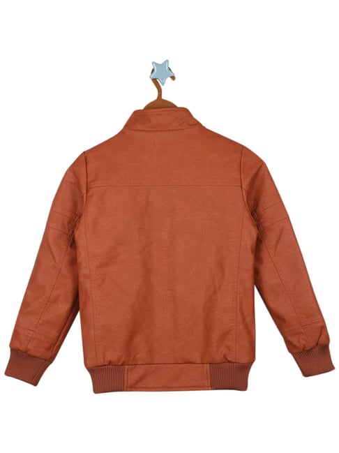 Buy Monte Carlo Kids Rust Solid Full Sleeves Jacket for Boys Clothing Online Tata CLiQ