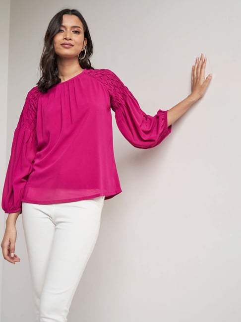AND Pink Top Price in India