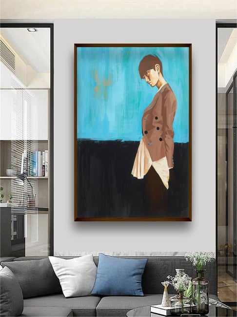 The Art House Abstract Multicolor Canvas Painting-picture-46