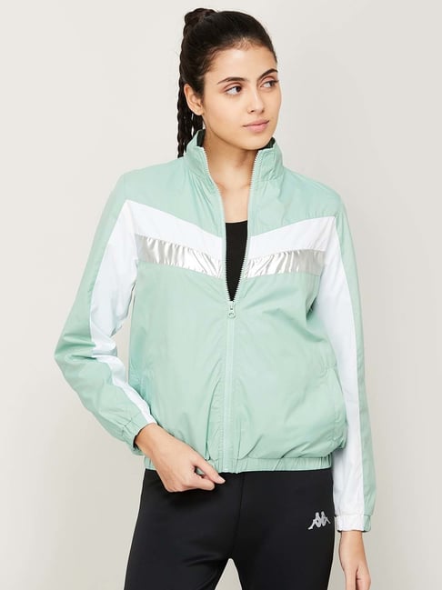 KAPPA Green Regular Fit Jacket