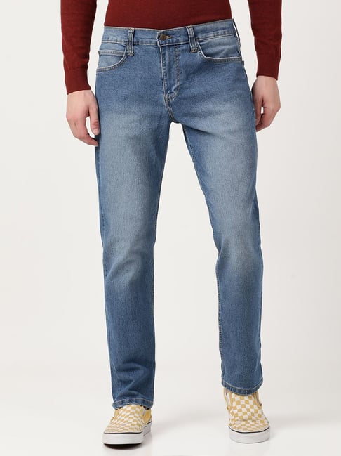 Washed Regular Jeans - Men - Ready-to-Wear