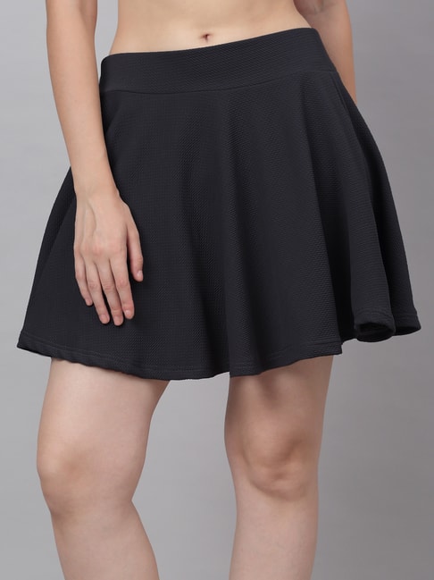 NEUDIS Charcoal Mini Skirt Price in India
