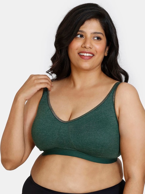 Buy Rosaline by Zivame Green Full Coverage Double Layered T-Shirt Bra for  Women's Online @ Tata CLiQ