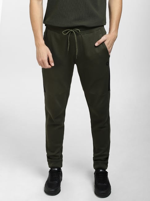 Jack & Jones Dark Olive Regular Fit Joggers-picture-39