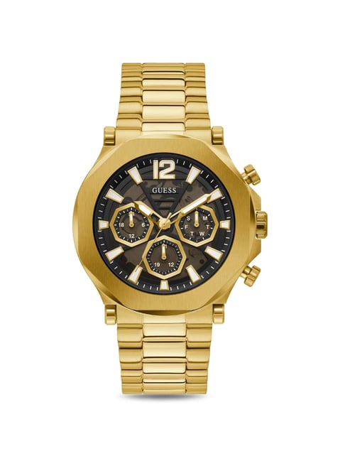 Guess gold clearance watch price