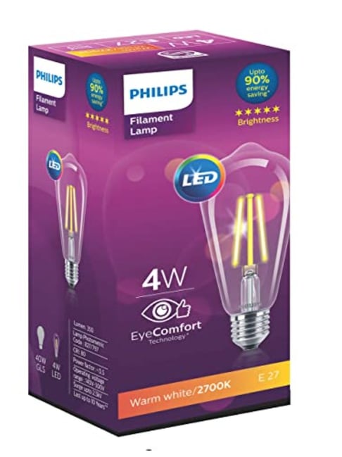 Philips golden deals yellow led bulb