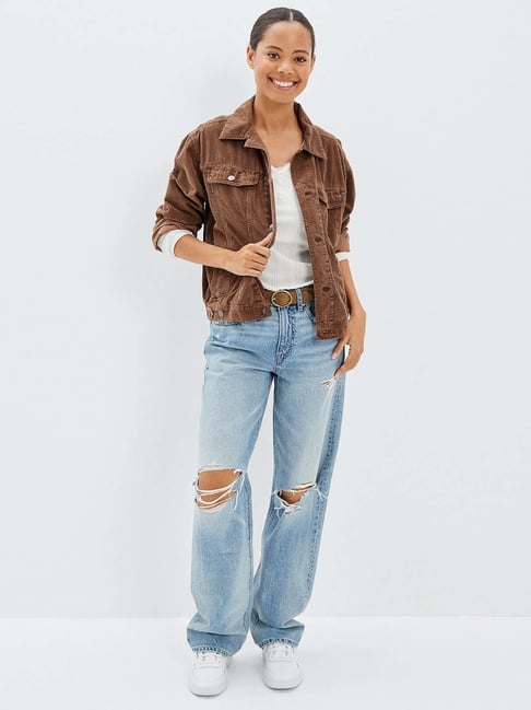 American eagle outfitters jean on sale jacket