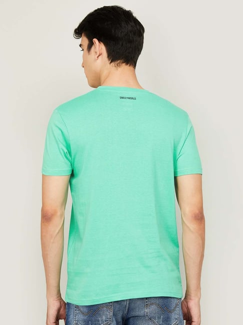 Plain mint 2024 green t shirt