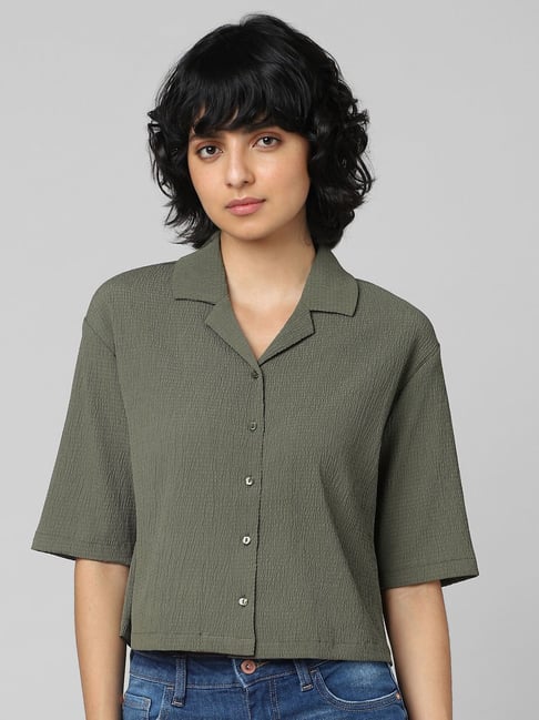 Only Olive Regular Fit Shirt-picture-45