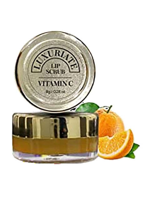 vitamin c lip scrub Moody Balm 15gm - 85% Reduction in Dark Lips & Pigmentation Ideal for daily use or as a pre Buy LuxuriateVitamin C Lip Scrub