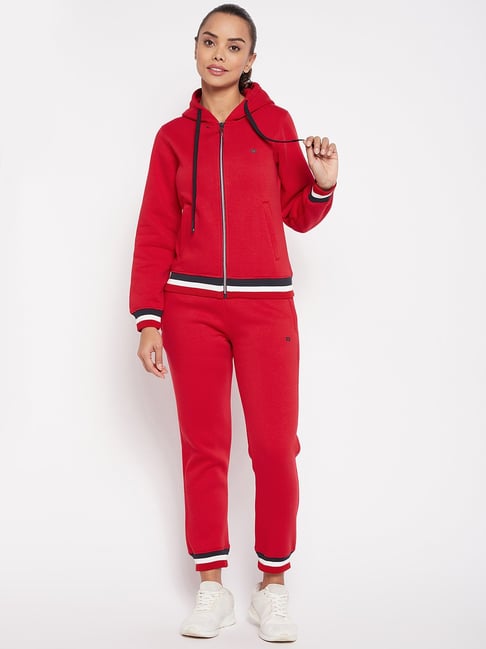 Buy Burgundy Tracksuits for Women by BUYNEWTREND Online