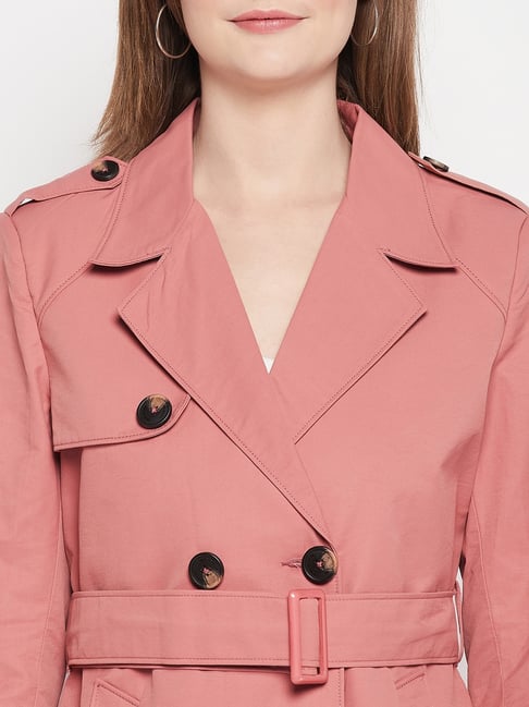 ジャケット・アウター Double Cloth Peach Trench Coat #size1 Double Cloth Peach Trench Coat #size1