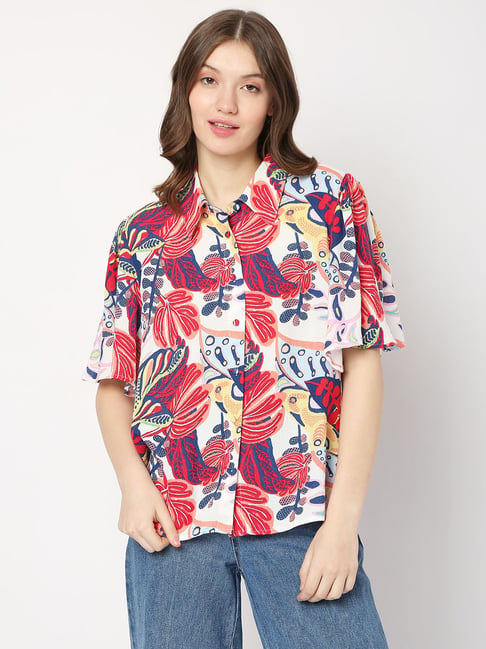 Vero Moda Multicolor Printed Shirt