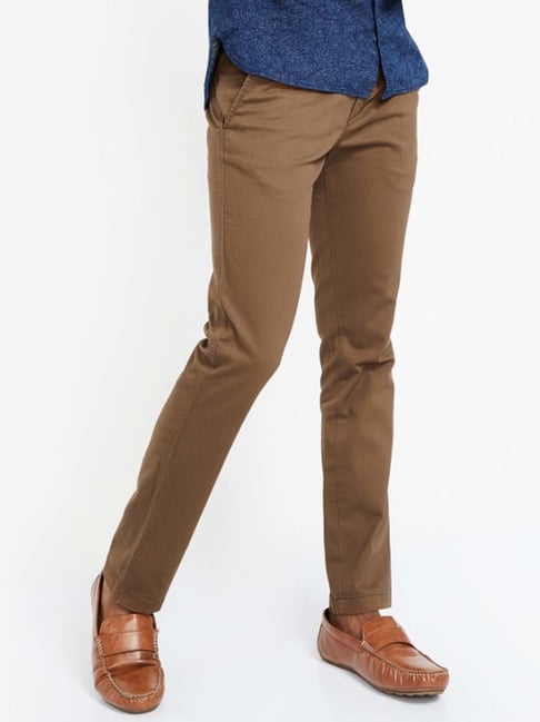 Women's Brown Trousers | Brown Cargo & Tapered Trousers - Reiss Australia