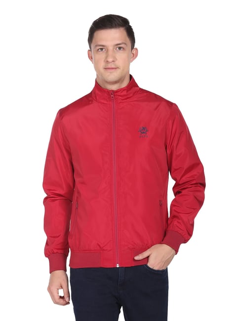 U.S. POLO ASSN. Color-Blocked Padded Puffer Engine Red SM at Amazon Women's  Coats Shop