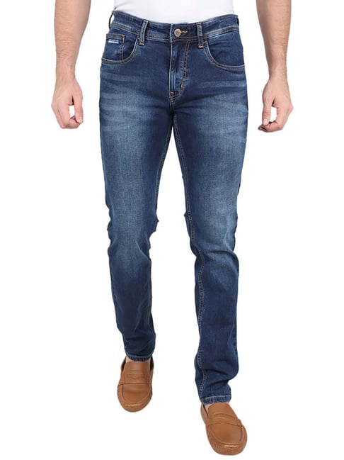 Monte Carlo Blue Regular Fit Jeans