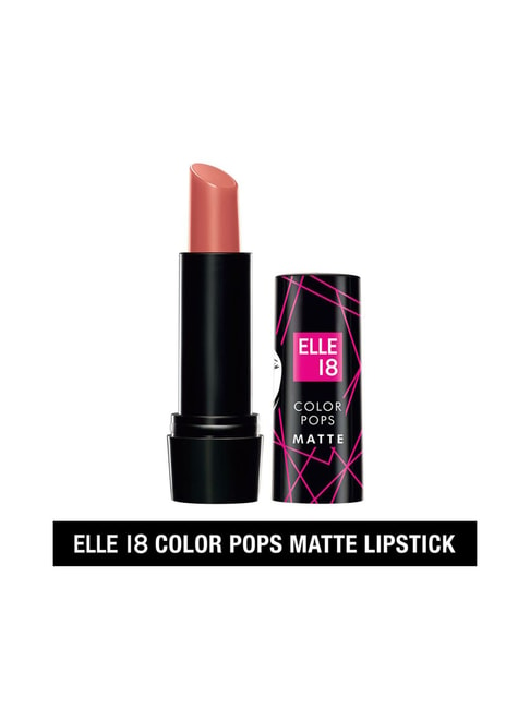 Elle 18 Color Pops Matte Lipstick P25 Rose Nude - 4.3 gm