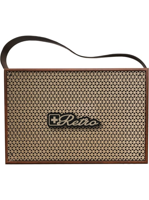 SWISS MILITARY Retro Classic 1.0 Wireless Bluetooth Speaker (Brown)