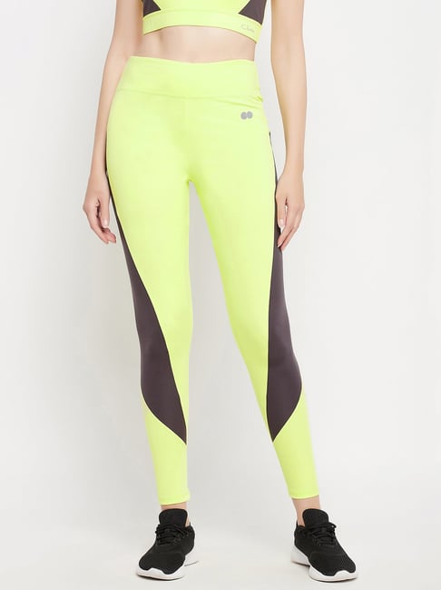 Neon Green Vinida T shirt  Pants Coord Set