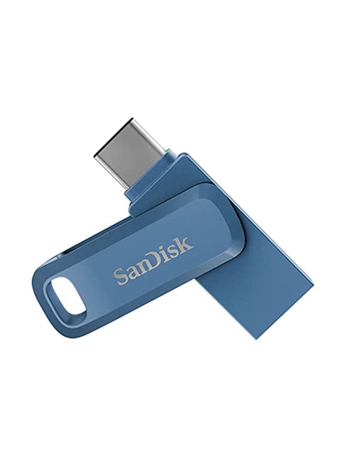 SanDisk Ultra Dual Drive Go USB Type C Pendrive for Mobile, 128GB (Navy Blue)