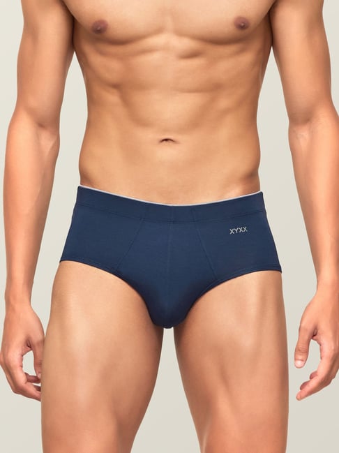 ▷◁ Buy XYXX Navy Regular Fit Briefs for Mens Online @ Tata CLiQ