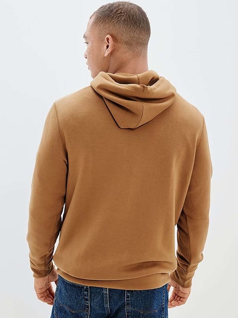 American eagle tan on sale hoodie