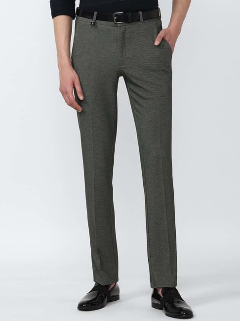 Buy Grey Trousers & Pants for Men by MONTE BIANCO Online | Ajio.com