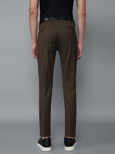 Slim Fit Suit trousers  Brown  Men  HM IN