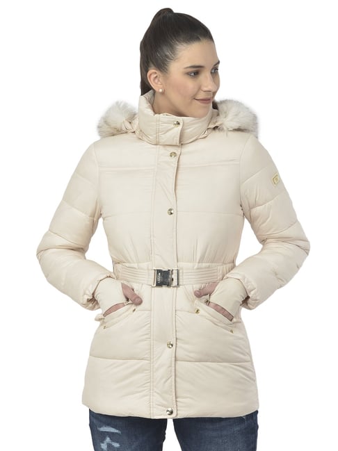 White Puffer Jacket - Buy White Puffer Jacket online in India