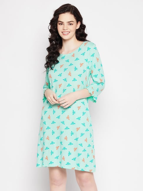 Buy Wilderness Night Dress by MILA at Ogaan Market Online Shopping Site