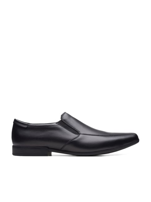 Clarks Men's Sidton Edge Black Loafers