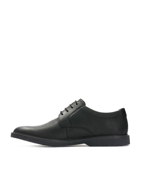 Clarks Men's Atticus LTLace Black Derby Shoes-Clarks-Footwear-TATA CLIQ