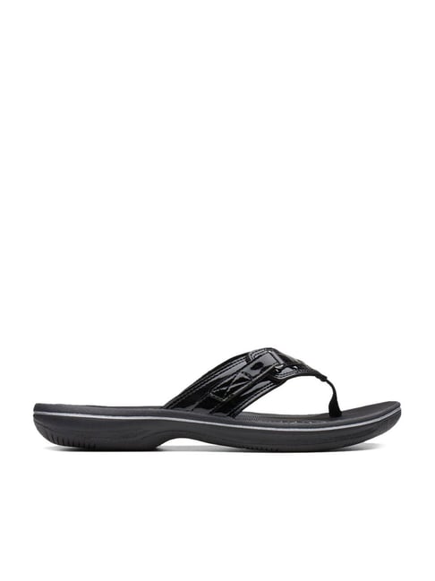 Clarks Womens Breeze Sea Flip Flops - YouTube