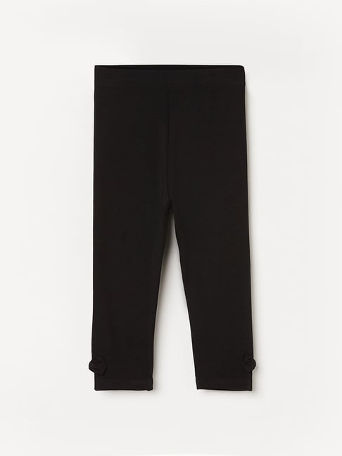 Solid Polyester Skinny Fit Girls Joggers