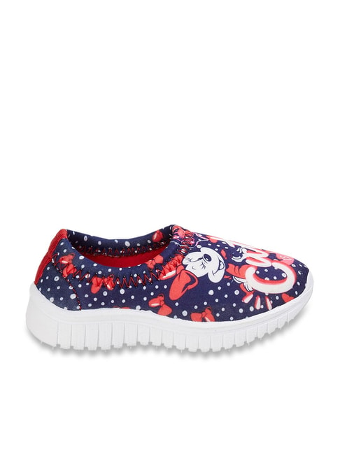 Fame Forever by Lifestyle Kids Navy & Pink Casual Slip-Ons