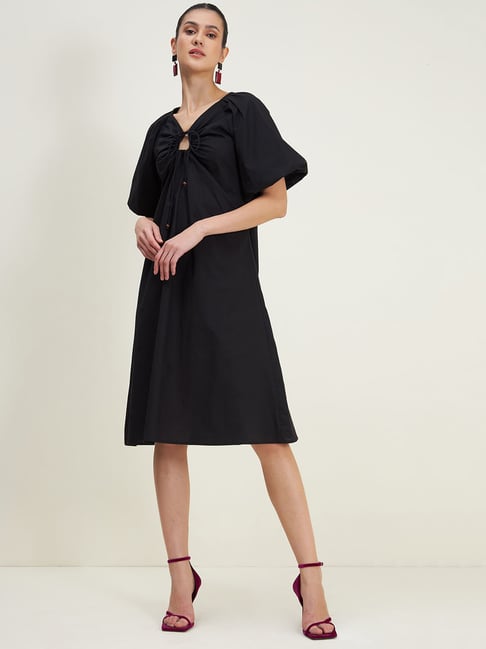 Buy Black Dresses for Women by Femella Online