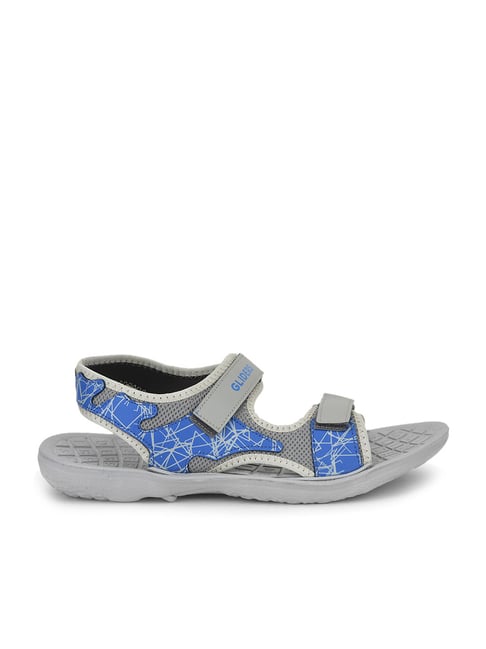 Gliders By Liberty Men's Grey Floater Sandals