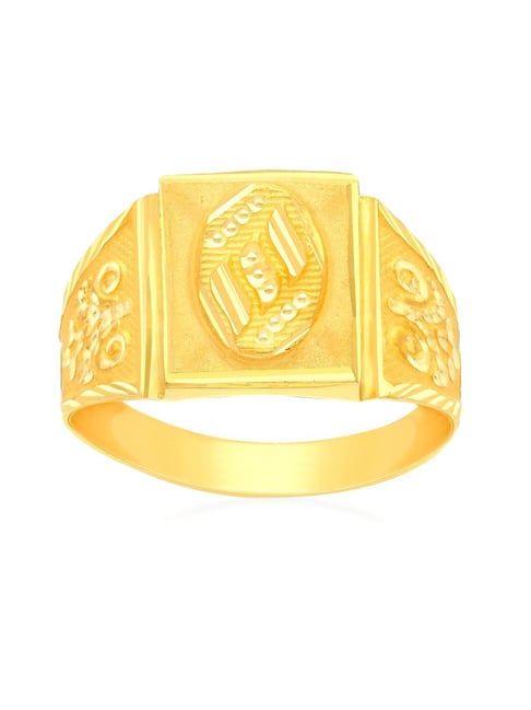 6K 5g Men Gold Plated Ring at Rs 4800/piece in New Delhi | ID: 2849749087162