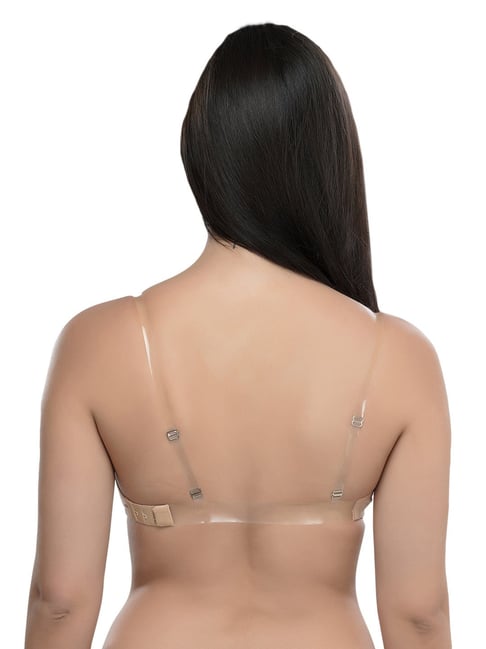 Buy Inner Sense Beige Full Coverage Backless Bra - Pack of 3 for