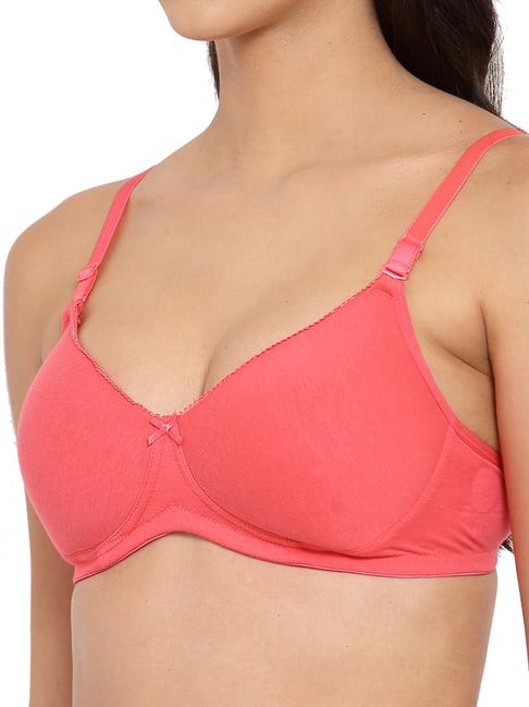 Buy InnerSense Double Layered Non Wired Full Coverage T-Shirt Bra