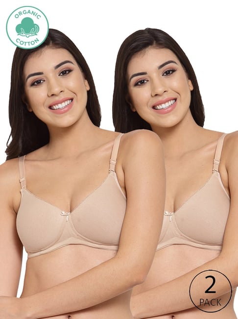 vet-ixioh Womens Plain Full Coverage Bra Comfy Breathable Wirefree