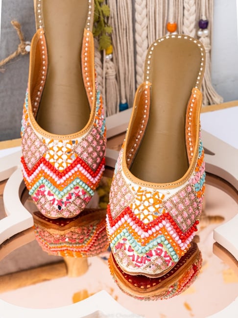 NR by Nidhi Rathi Women's Multicolor Mule Shoes-picture-38