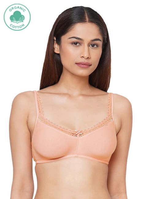 Buy Inner Sense Peach Full Coverage T-Shirt Bra for Women's Online @ Tata  CLiQ