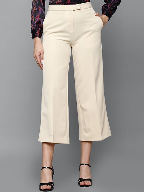 Cream Cropped Trouser  CoOrds  PrettyLittleThing KSA