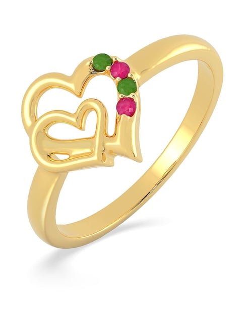Buy Yellow gold Rings for Women by Malabar Gold & Diamonds Online | Ajio.com
