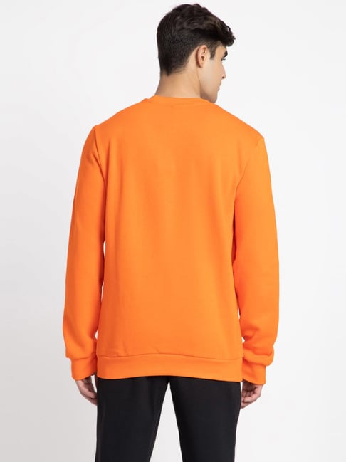 Orange cheap adidas pullover