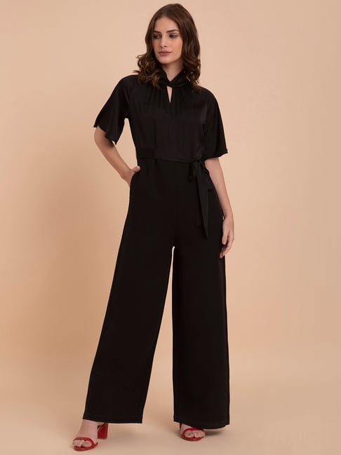 Buy Fablestreet Black Jumpsuit for Women's Online Tata CLiQ