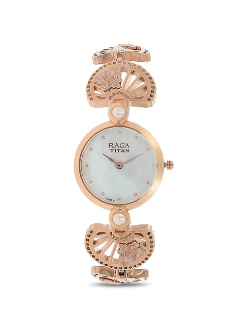 Titan NQ2567WM01 Raga Aurora Analog Watch for Women