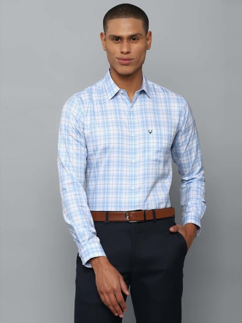Which color pant matches for dark blue checks shirt  Quora