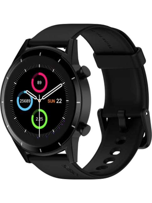 Noise Core 2 Buzz BT Calling, 1.28 inch Display, AI Voice Assistant Smart Watch (Jet Black Strap)